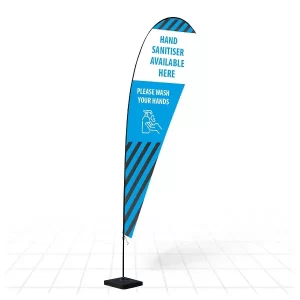 teardrop banners printing in nairobi - digital print media